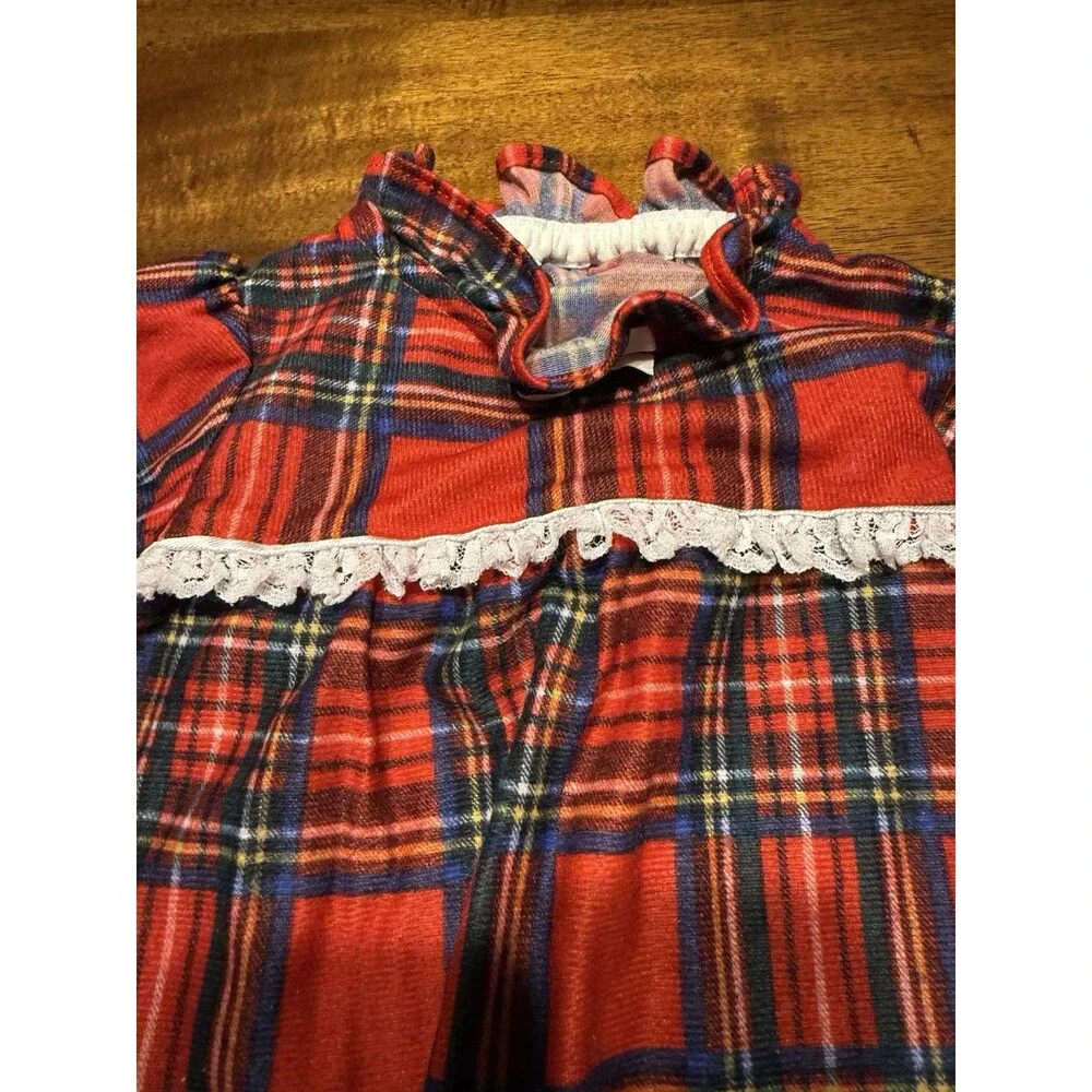 Vintage 90s Edie Bee By Jackies Girls Christmas Pajamas